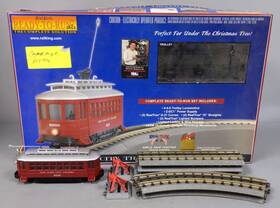 30-4041-0 Mth New York Transit Railking O Gauge Trolley Set/box