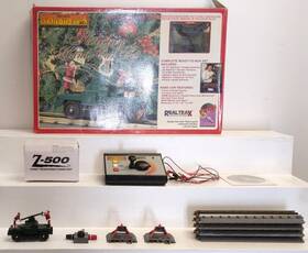 30-4045-0 Mth Santa Railking Operating Hand Car O Gauge Train Set Ex/box