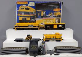 30-4047-0 Mth O Gauge Caterpillar Railking F40ph Diesel Train Set With Loco-sound