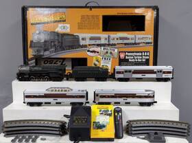 30-4056-0 Mth Pennsylvania 6-8-6 Bantam Turbine O Gauge Steam Train Set With Ls 30-4056-0 Mth Pennsylvania 6-8-6 Bantam Turbine O Gauge Steam Train Set With Ls