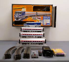 30-4059-0 Mth O Gaugeamtrak F59ph Diesel Train Set With Loco-sound Ln/box