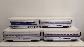 30-4078-1 Mth Amtrak Railking F59ph O Gauge Diesel Train Set With Ps2 Ex