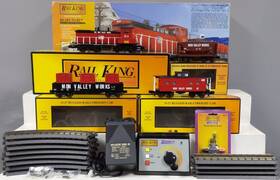 30-4159-1 Mth O Gauge Mon Valley Works Sw-1500 Diesel Train Set With Ps 2.0 Ex