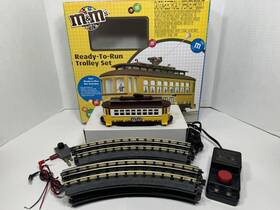 30-4191 Mth Railking M&m Ready-to-run Bump-n-go Trolley Set Ex