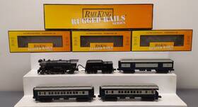 30-4193-1 Mth B&o Railking 4-6-2 Bantam Pacific O Gauge Steam Train Set With Ps 2.0