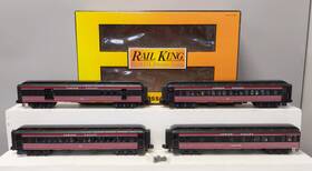 30-6976 Mth O Lehigh Valley 60ft Madison Passenger Cars Set Of 4 Ex/box
