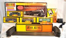 92313 Mth Rail King New York Central System Super Freight Express Train Set Complete Used