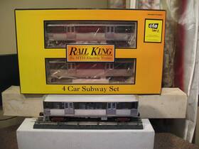 30-2175-1 Mth Railking Chicago 4-car Modern Subway Set With Protosounds