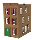 Mth3090508 Mth Railking Gauge Trains Tan Red Town House 658081380841