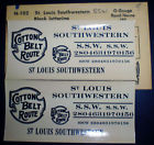 N-102 Champ Southwestern Ssw Black Road Name Set Scale Decals