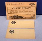 N-45 Champion Factory New Birmingham Southern Road Name Set Scale Champ