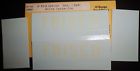 N-86 Champ Sl Sf Frisco White Road Name Set Scale Decals