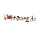 Wooa2752 N-a Woodland Scenics O Bicycle 696748407111