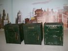 No.205 Lionel Set Of 3 Vintage Prewar Merchandise Freight Containers To Restore