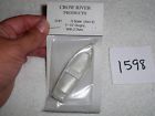 O-61 Crow River Products Scale Dinghy Oars Pewter Boat