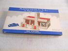 O-o27 Go-3 Plasticville Gas Station Complete W Auto Excellent Condition