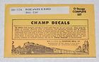 Ob-334 Champion Decal Company Champ