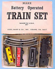 Op Train Battery Set Marx Boxed Great Scale 1960s Works