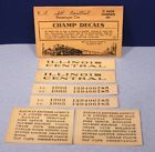 P-18 Champion Factory New Illinois Central Passenger Car Set Scale Champ