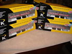 K663-8024a Pacific Train Car Freight -line Wood Set Company Log 4-pack Lumber