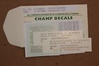 Ph-103 Champ Decals Richmond Fredericksburg Potomac Rf Passenger Car Set