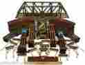 Pics Lionel Vintage Train Tracks Accessories Lot Of 50 Pcs Bridges Risers Rusted