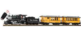 38112 Piko D&rgw Passenger R/c Starter Set With Analog Sound And Smoke G-scale