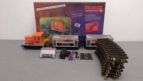 38150 Piko Mighty Hauler G Gauge Diesel Electric Starter Train Set Ex/box
