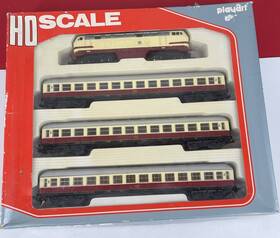3381 Playart Ho Scale Db Passenger Set 1 Loco 3 Cars L/n In The Box