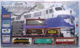 23903 Proto 1000 Rare Ho Great American Railway F3 Diesel Locomotive Train Car Set Nib