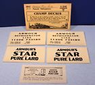 R-31 Champion Factory New Armour Pure Lard Freight Refrigerator Set Scale