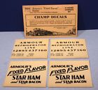 R-32 Champion Factory New Armours Fixed Flavor Reefer Set Scale Champ