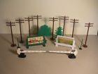 Ra-6 Plasticville Vintage Railroad Accessories Kit Complete Box Insert