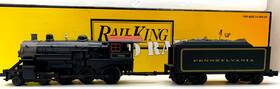 No.30-4209-1e Rail King / Mth 30-4209 1e Pennsylvania 4-6-0 Steam Engine With Proto-sound 3.0 Ditem