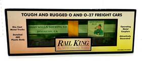 30-7887 Rail King / Mth Electric Trains Irish Green Ale Modern Reefer Car