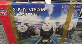Railking 658081091464 Philadelphia Eagles Nfl 2-8-0 Steam Train Set