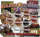 On30 Railroad Weathering 8-color --booklet Pigment Set Plastic.metal.wood