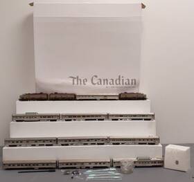 210001 Rapido Trains Cp Rail The Canadian Complete Ho Gauge Diesel Train Set Ex