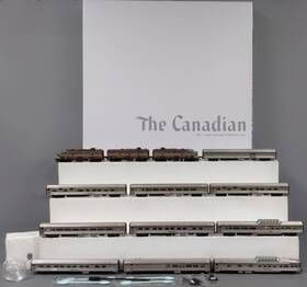 210002 Rapido Trains Ho Gauge Cp Rail The Canadian Complete Diesel Train Set/box