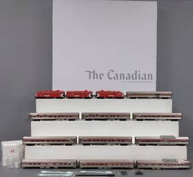 210007 Rapido Trains Ho Gauge Cp Rail The Canadian Complete Diesel Train Set Ex