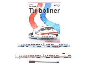 Rapido Trains 525501 N Amtrak Rohr Turboliner - Esu Loksound Dcc Sound Set #1 Ln