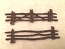 Rf-1 Rf-2 Plasticville Piece Lot Of Original Fence Gate Unbroken Clean