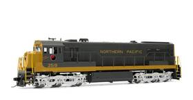 2519 Rivarossi 063129008437 Northern Pacific U25c Phase Iiib #2519 Ho Scale Dcc Ready Analog Model Train
