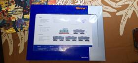 31034 Roco Analogue Starter Set Diesel Locomotive With Tipper Wagon Train Hon30/hoe