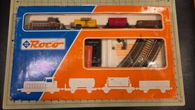 41046 Roco Ho Diesel Freight Train Set With Power Pack And Track