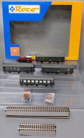 41084 Roco Db Construction Ho Gauge Diesel Train Set Ln/box