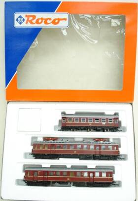 43893 Roco Ho Scale Db Electric Commuter Train Set Ex/box