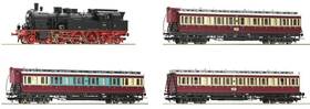 61479 Roco Ho Drg Inch Ruhr Schnellverkehr 4 Piece Locomotive And Passenger Car Set