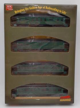 84836 Roundhouse Ho Up Overland Passenger 4 Car Set #574 1026 1176 8533 Ln