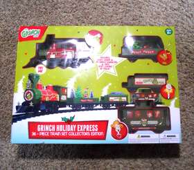 Ruz 193849061117 Dr. Seuss The Grinch Holiday Express 36 Pctrain Set Collectors Edition 2023